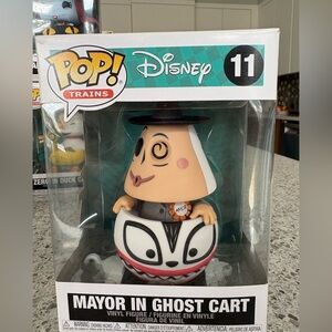 Nightmare Before Christmas-Trains Mayor in Ghost Cart